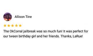 High rated birthday party at Escapes in Time Escape Room Utah